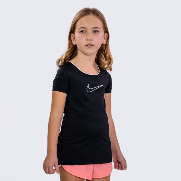 mezclador Mutuo clase Rafa Nadal Academy Camiseta Negra Niña