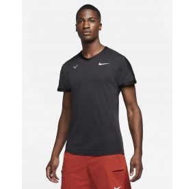 Prestige litteken kandidaat Rafa Nadal Gear Abu Dhabi 2021 Men's Black T-shirt