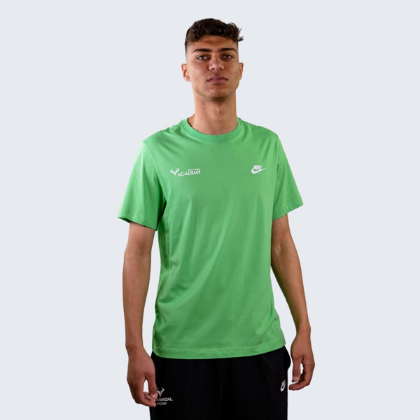 Nuclear Imaginación Pantano Rafa Nadal Academy Camiseta Verde Claro Hombre