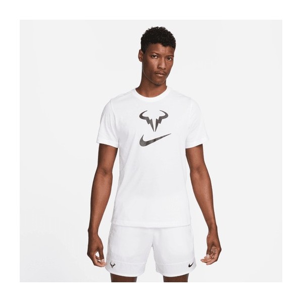porter mount specificere Rafa Nadal Men's Bull White T-Shirt