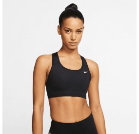 Nike / Girls' Dri-FIT Swoosh Luxe Medium Support Sports Bra