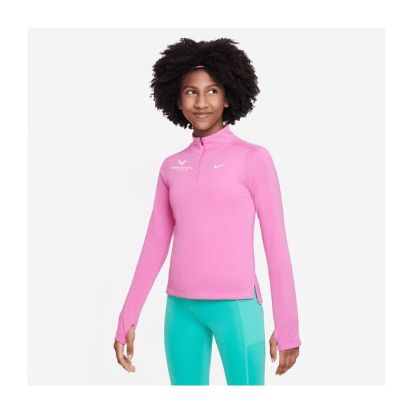Rafa Nadal Academy Girl's Pink Long Sleeve T-Shirt