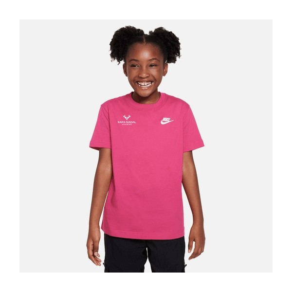 Rafa Nadal Academy Camiseta Rosa Niña