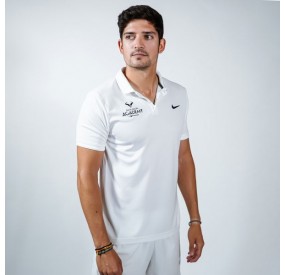 Rafa Nadal Academy Men's White Polo Shirt